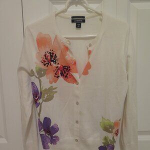 Floral Lands' End Sweater